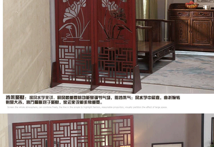 Gấp hs màn hình phân vùng di động màn hình gấp di động giá rẻ kéo khách sạn có thể thu vào với hộ gia đình tủ phòng khách hai mặt - Màn hình / Cửa sổ
