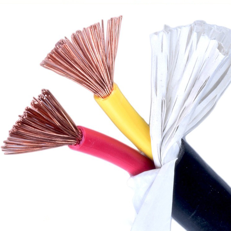 National standard KVVR RVV2*0 5 square flame retardant pure copper core signal shielding control cable wire sheath wire RVVP