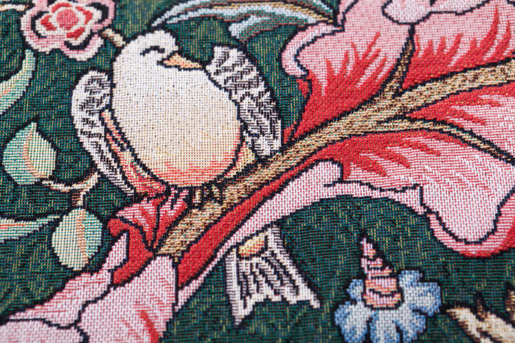 [Gejia] Tấm thảm trang trí Bỉ Tấm bạt trang trí Bức tranh bạt nổi tiếng châu Âu William Morris- 鸠 - Tapestry thảm decor vintage