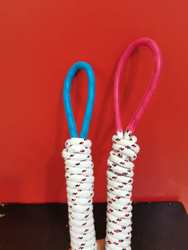 Special cotton skipping rope for school physical education class No. 6 No. 8 4m 8m skipping cotton rope for primary and secondary school students high school entrance examination competition