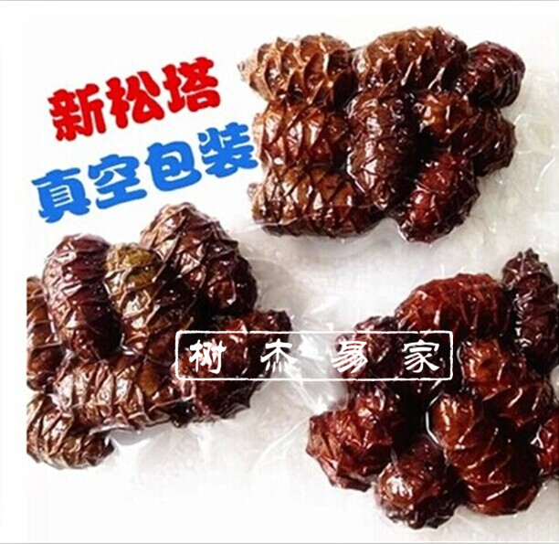 5 Send 1 Heilongjiang Daxing Anyan Pine 500g Wild Horse Tailor Tower boiled and cooked the pine tower of pine tower