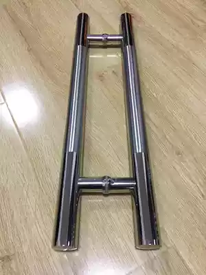 Thickened stainless steel handle, glass door, large handle, frameless door handle, wooden door handle