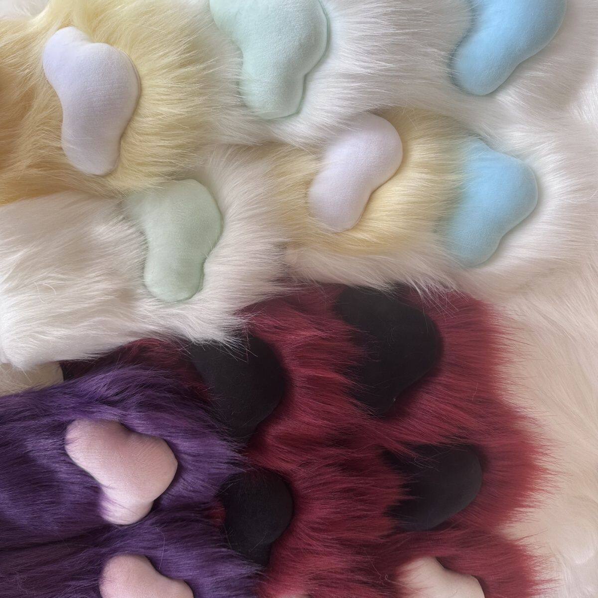 furry福瑞/兽装 【新店特惠】送触屏手套24小时现做现发kig系贴身兽爪furry四指爪 Other