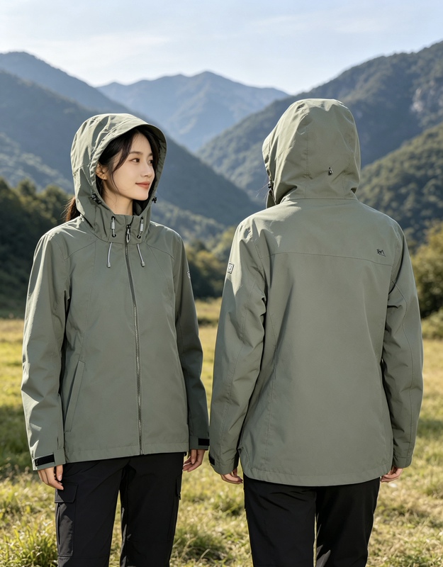 Exported to Germany, Killtec Outdoor Women's Windproof, Waterproof, Breathable, Non-Padded Jacket B2-3