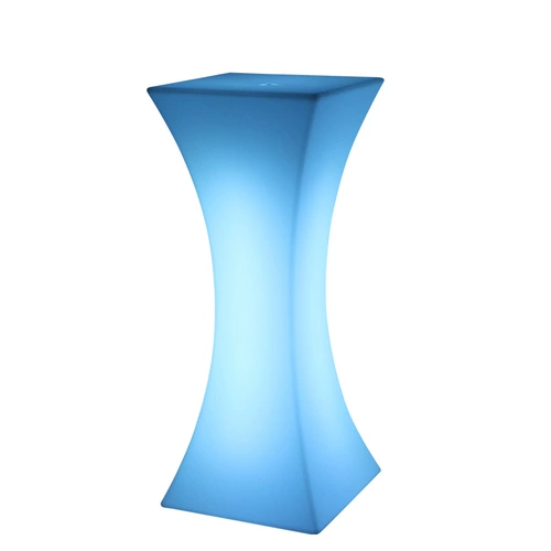 Куриный хвост столик светодиодный топ -гремущий условие балкон -двор открытый ночной вечер