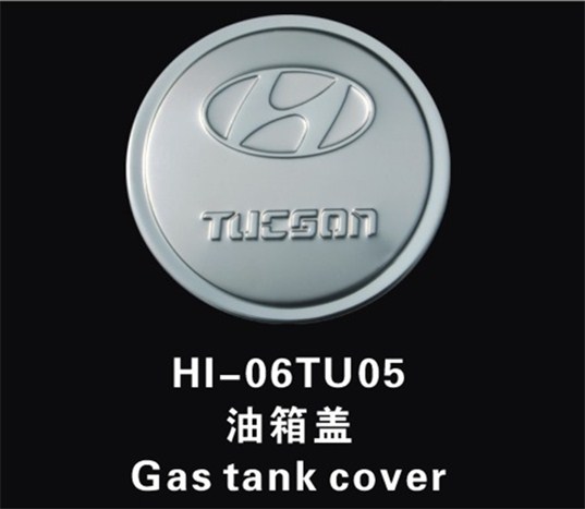 06-14 Tucson Special Fuel Tank Cap Modern Tucson Stainless Steel Oil Cap with Label Modified Oil Cap Decorative Sticker
