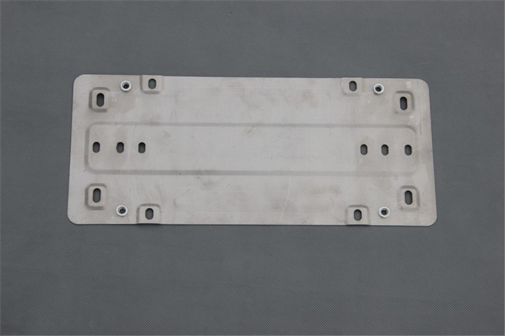 Stainless steel license plate conversion bracket imported license plate bracket base plate car license plate conversion frame new regulations