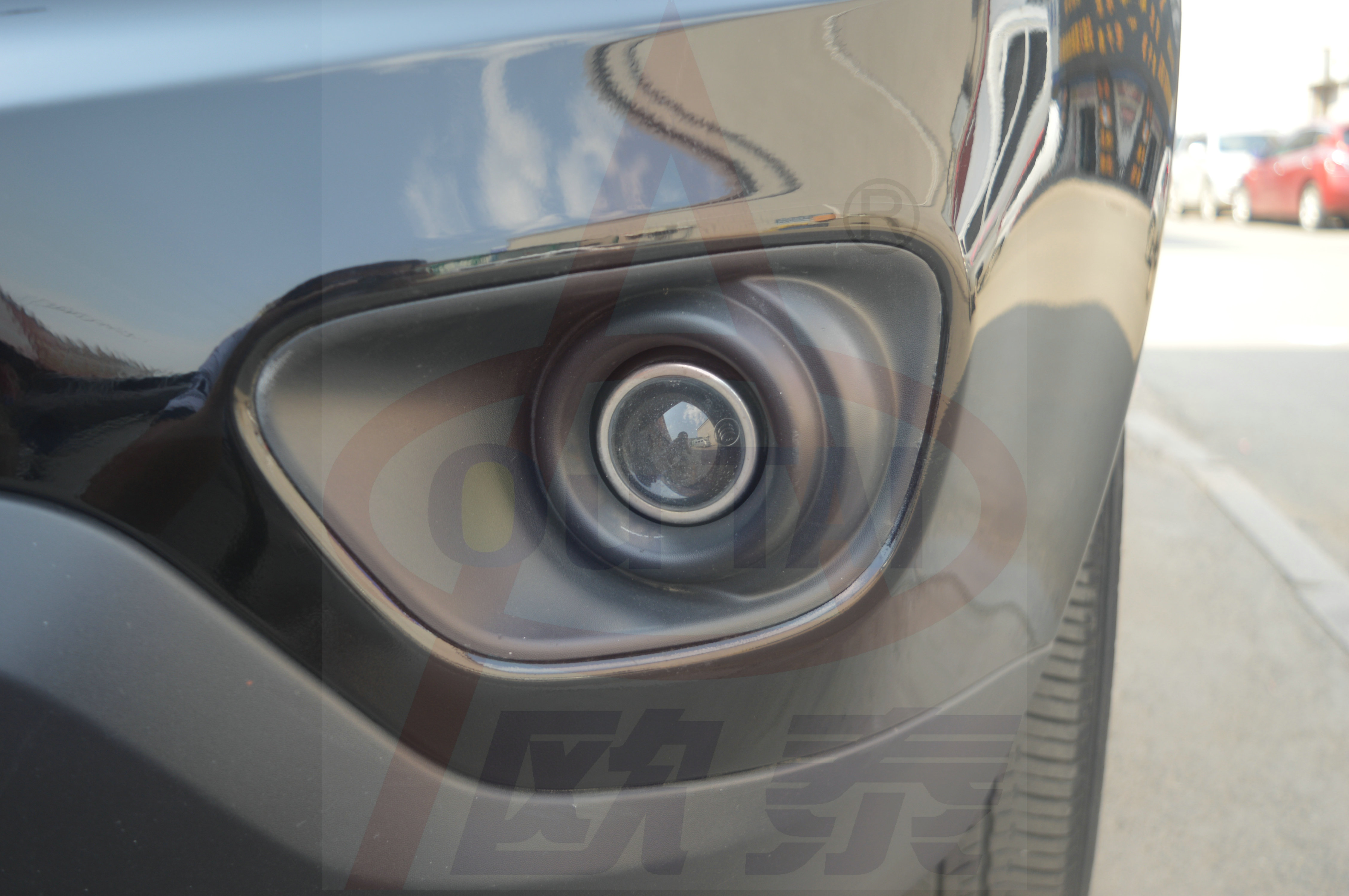 11-15 Guide Headlight Eyebrow Tail Lamp Cover Rear Fog Lamp Cover Front Fog Lamp Ring Bright Strip Decoration Modification