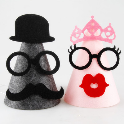 Birthday party party atmosphere decoration dress up adult children universal birthday hat party arrangement supplies