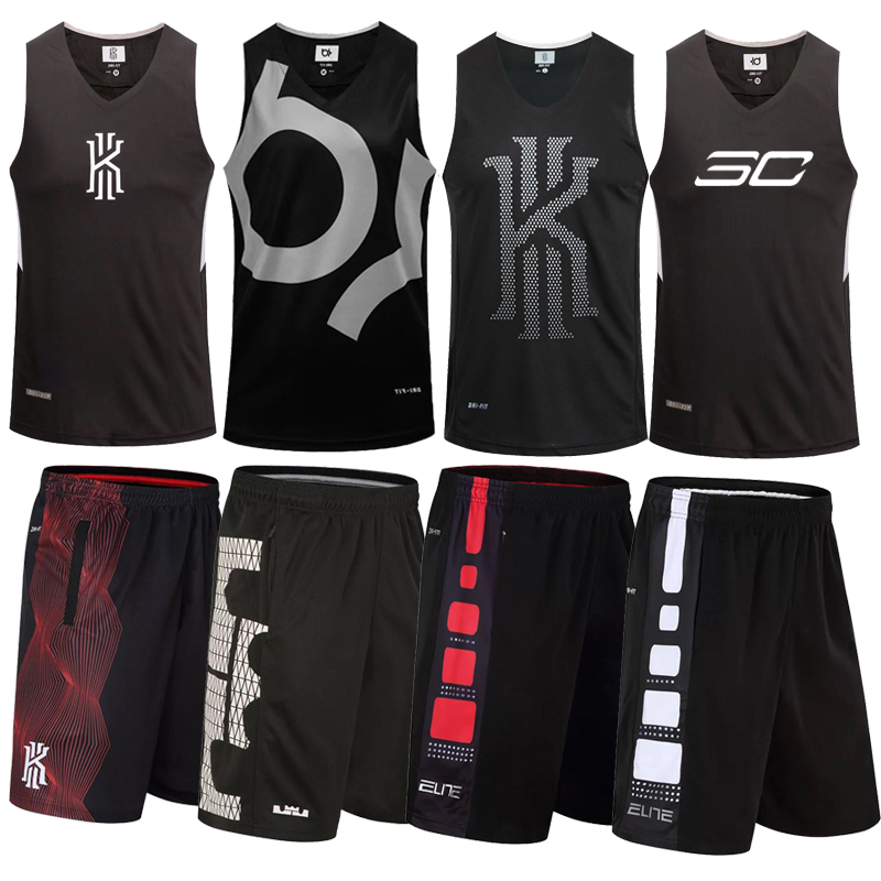 Sports Kobe loose basketball shorts running summer thin breathable fitness Irving Curry kd James vest