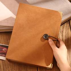 6-Inch 200-Sheet Suede Photo Album with Large Capacity Interstitial Family Photo Album Couple Plastic Commemorative Album Storage Album