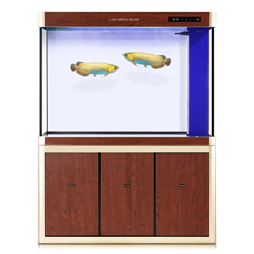 朗笙岛 Супер белый стеклянный драконский аквариум гостиная средняя часть аквариума экологическое дно фильтрация без замена воды замена воды 1,2 метра перегородка