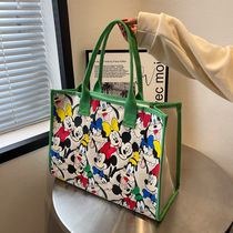 Mommy bag bag bag handbag outdoor light outdoor 2022 new fashion walking doll to collect bag canvas