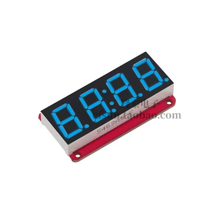 Модуль LED-дисплея HT16K33, управляющий микросхемой, цифровая трубка, красный цифровой дисплей, синий цифровой дисплей, 4-цифровой дисплей