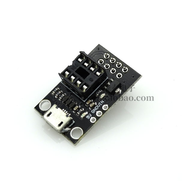 ATtiny13A ATtiny25 ATtiny45 ATtiny85 pluggable development programming board