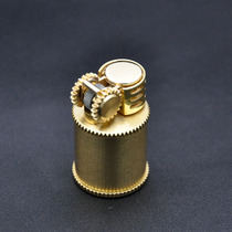 2019 New Zorro pure copper kerosene lighter Zorro brass small fat Pier 583 retro personality mini compact