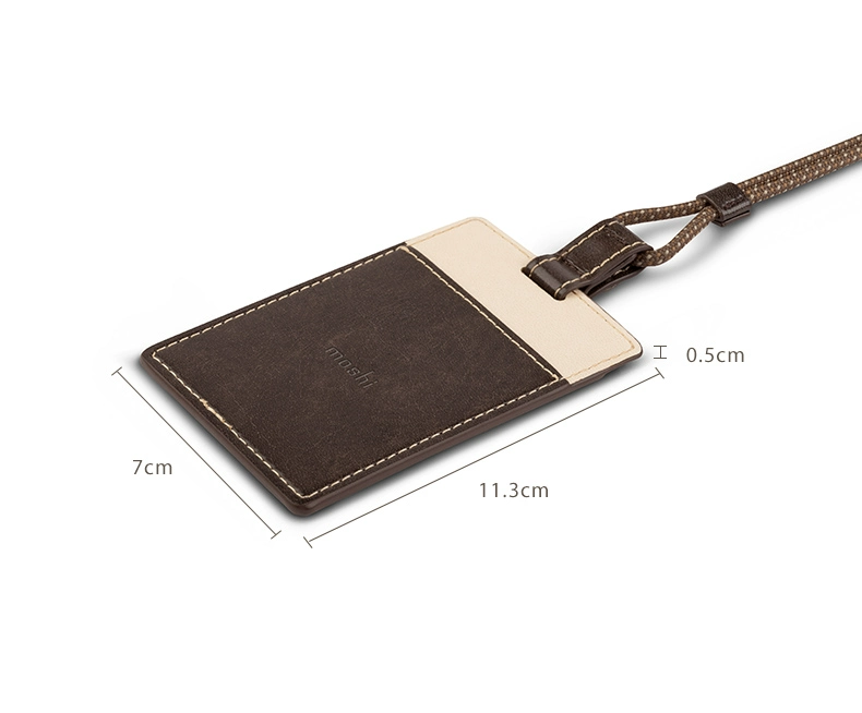 Gói thẻ Moshi Moss ID thẻ làm việc dây buộc thẻ đặt đa chức năng kinh doanh theo chiều dọc nhân viên văn phòng túi đựng giấy tờ xe