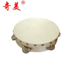 Chi Mei tambourine tám inch sáu chuông 8 inch 6 lớp học nhảy chuông dạy trẻ em đồ chơi giáo dục bộ gõ - Đồ chơi nhạc cụ cho trẻ em đàn ukulele cho bé Đồ chơi nhạc cụ cho trẻ em