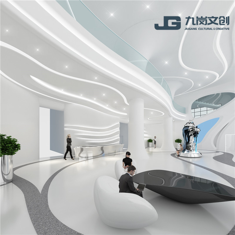 GRG board special-shaped gypsum board ceiling shape grng pillar service desk reception desk frP bench sand table