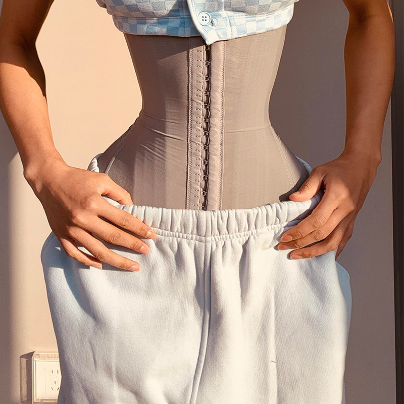 Cross-Border Goddess Internet Celebrity Latex Waist Cincher, Tummy Control Belt, Tight Compression Belt, Women's Waist Restraint Belt, Sports Shaping Waistband