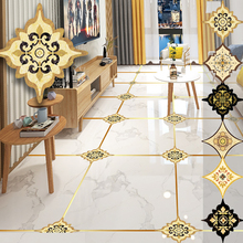 耐磨美缝贴线自粘瓷砖地贴地板贴对角贴