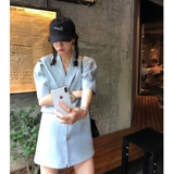 Летний костюм, юбка, цветной приталенный корсет, платье, коллекция 2023, короткий рукав, французский стиль