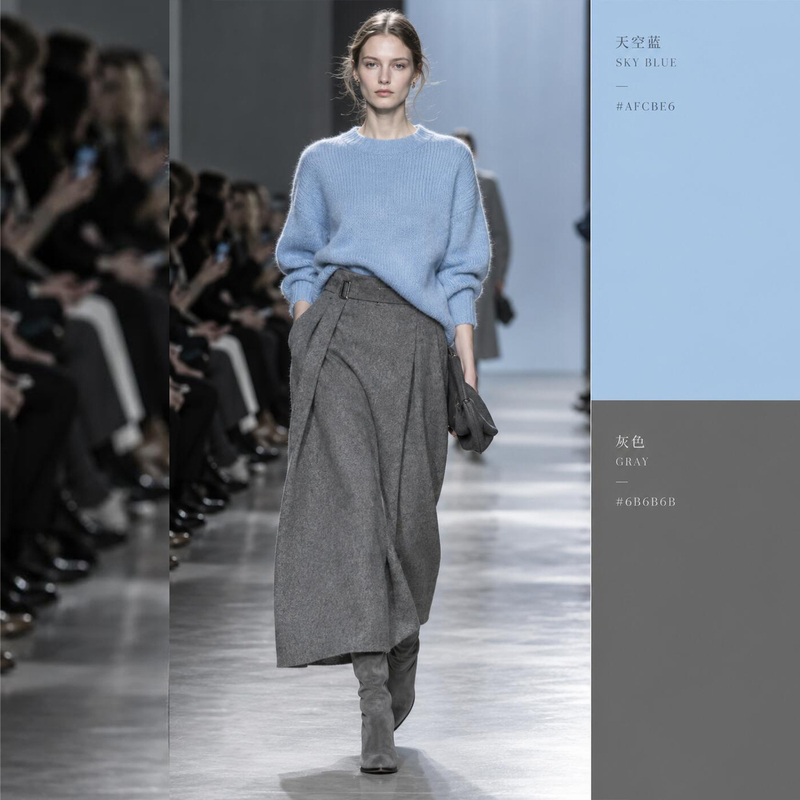 European and American Style Minimalist Knit Sweater and Skirt Two-Piece Set for Women, Autumn and Winter High-Quality Mature Workwear Style Outfit European and American Style Minimalist Knit Sweater and Skirt Two-Piece Set for Women, Autumn and Winter High-Quality Mature Workwear Style Outfit