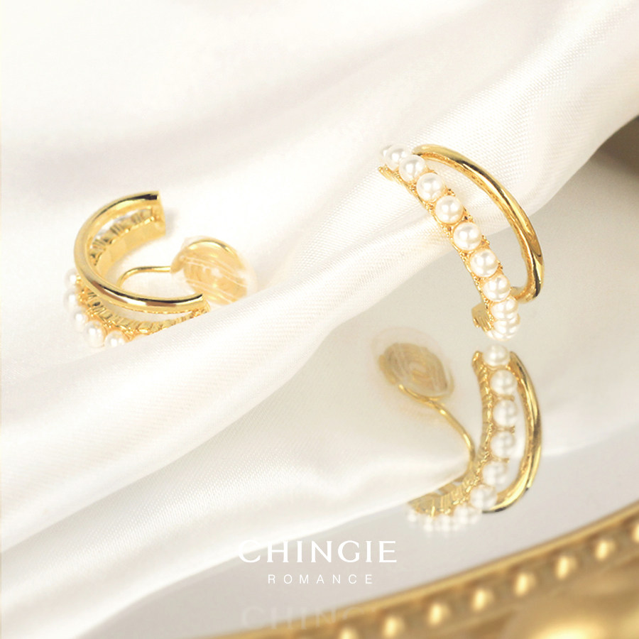 CHINGIE advanced sensational style Comeback Pearl No Pain Sensation Adjustable Mosquito Coil Ear Clip Without Ear