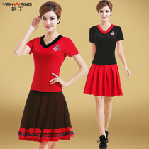 Dancing Clothes Dancing Clothes Adults Summer Short Sleeves Blouses Square Dance Costumes New Suits 2023 Bright Royal Ladies