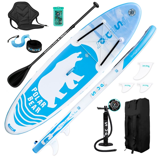 Funwater Water Water Zhile Baddle Board Board Доска для серфинга надувная стоящая доска Sup Paddle Board Рыбалка на весло