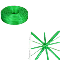 Horticulture plastic steel wire high-strength greenhouse wire passion fruit pitaya grape tree fruit stand gardening breeding pull rope special
