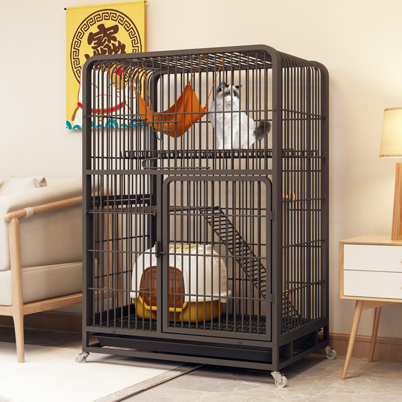 Cat Cage Home Cat Villa Indoor Cat 2 Cat House Cat House Cage Pet Big Free Space