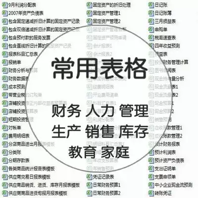 Companies commonly used form excel electronic statements financial manpower management system inventory production and sales.