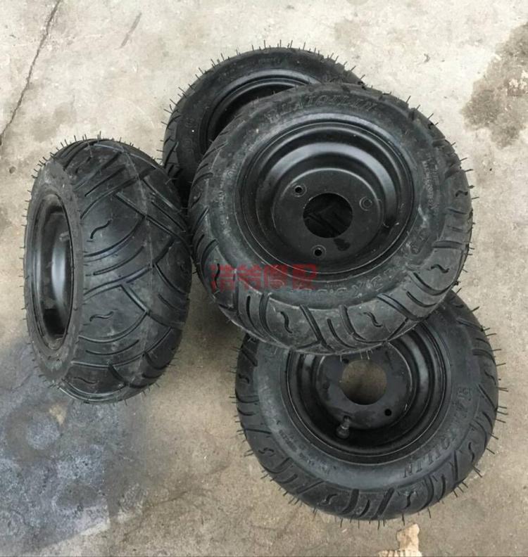 Tự chế nhỏ phụ kiện kart ATV sửa đổi lốp 13x30.00-6 inch bánh xe chân không lốp đường - Vành xe máy vành xe chaly