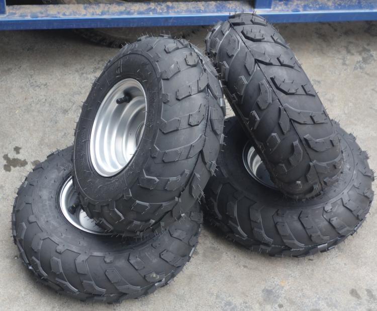 Xe mô tô địa hình ATV 16X8-7 bánh xe kart 7 inch lốp sắt bánh xe trung tâm lắp ráp vành xe cx5