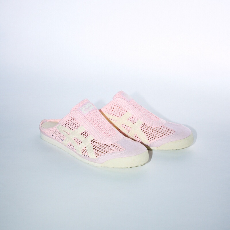 Onitsukatiger Mexico66Sabot Women's Half Slippers Pink 1183C123-700 Onitsukatiger Mexico66Sabot Women's Half Slippers Pink 1183C123-700