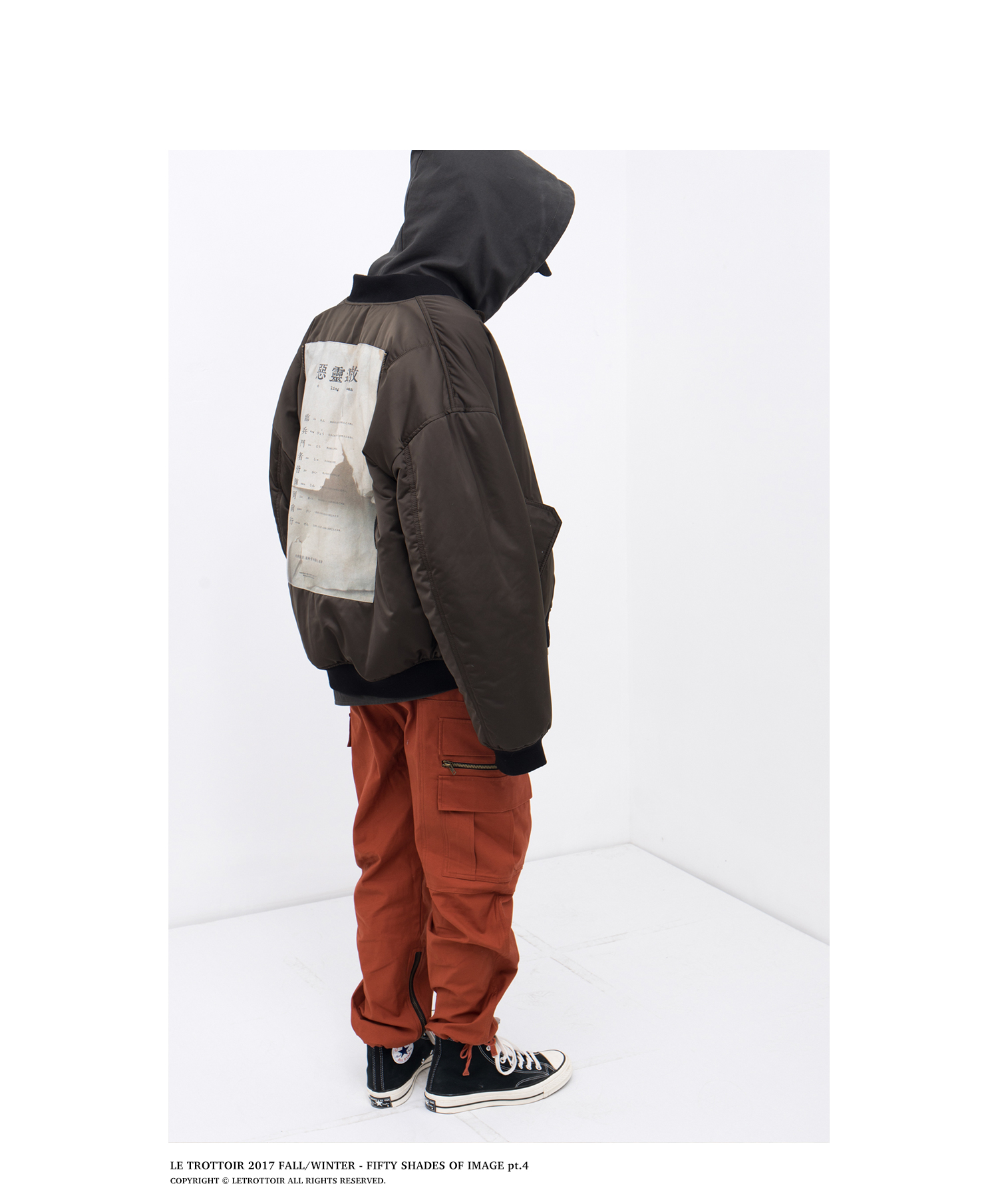 LE TROTTOIRFansion Ma1 Jacket Festival Limited Áo khoác cotton - Trang phục Couple áo phao lông vũ nam