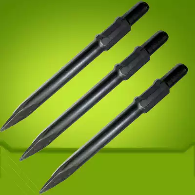 Professional electric pick Single electric pick Pick pick tip flat pick pick tip chisel Long hexagonal tip chisel Flat chisel Universal pick drill bit