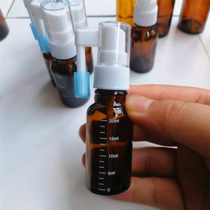 Oral Sprayer for Nose Spray, Nasal Spray Bottle, Oral and Throat Rinse, Salt Spray Bottle, Kidsren's Nasal Rinse Device, Empty Bottle