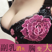Beauty salon adjustable breast collection super-gathered upper breast enhancement correction magnetic therapy thin summer underwear large size bra