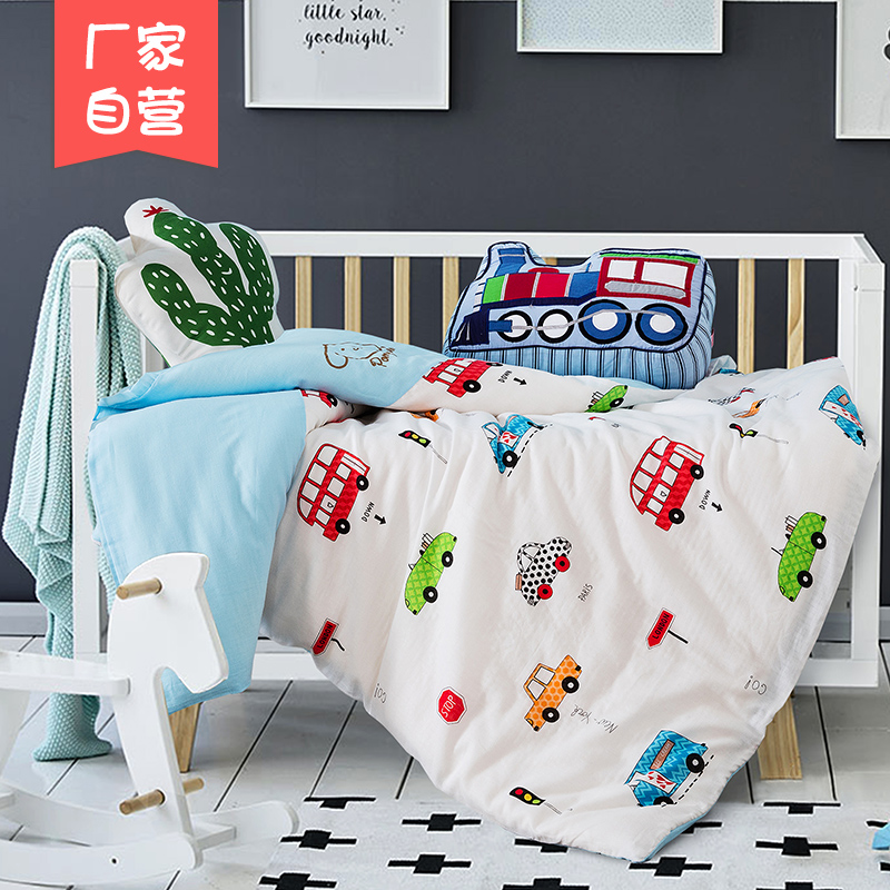 Kindergarten Quilt Pure Cotton Quilt Cover Child Baby 1 2 m Quilt Core Whole Cotton 1 5m Cartoon Cotton Quilted By Winter Quilt