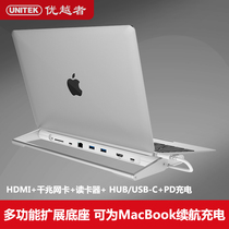 Superior type-c docking station Apple to HDMI adapter HUB gigabit network card Converter Cable Card Reader