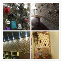 Net Shed Climbing Grid Partition Photo Clothes Rope Net Retro Net Ceiling Hemp Rope Net Protective Net Net Decoration Net