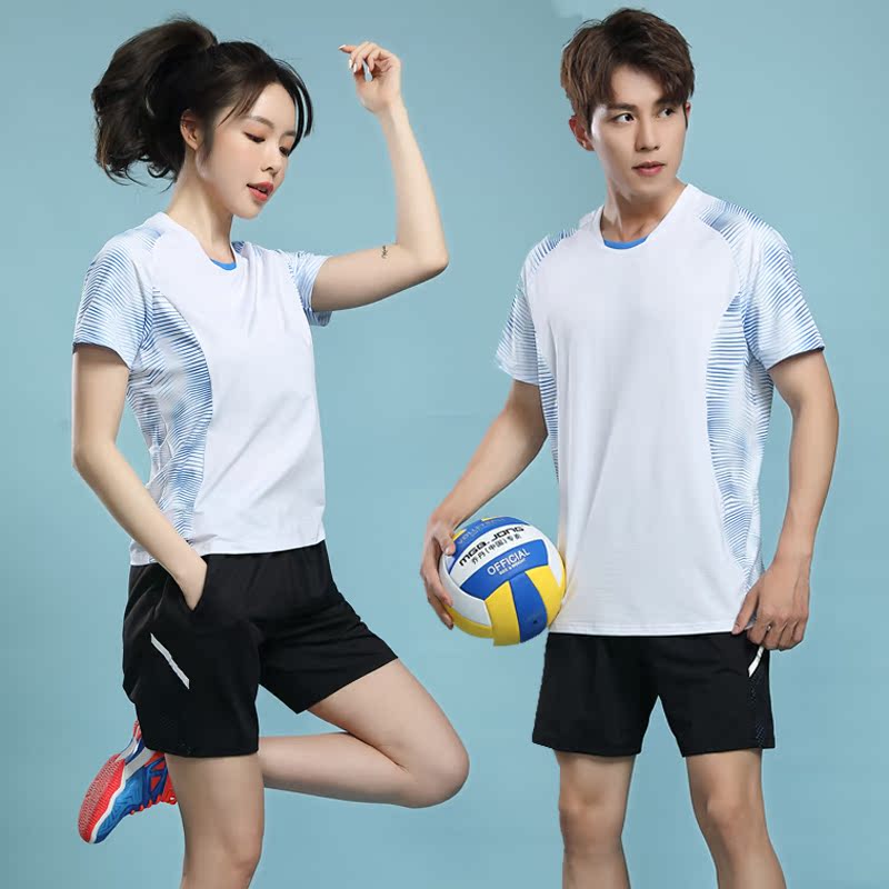 2021 speed dry breathable volleyball jacket for men and women suits Short sleeves Volleyball Jersey Training Match Suit Shuttlecock Sweatshirt Customised Invoicing