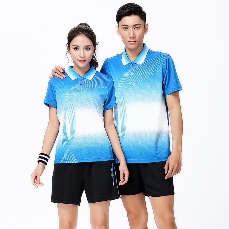 Volleyball suit suit Summer mesh breathable short-sleeved sportswear custom printed uniform Men's and women's group purchase game suit