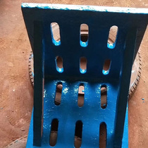 Cast iron bending plate Right angle iron machine tool auxiliary workbench T-slot bending plate manufacturer Cast iron inspection bending plate