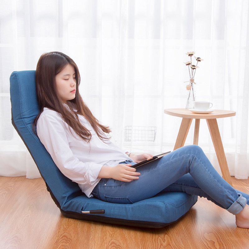 Japanese-style lazy sofa single bedroom small sofa tatami balcony modern minimalist lazy chair recliner sofa bed