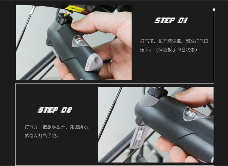 Pompe à vélo GIYO - Ref 2390283 Image 12