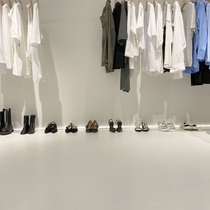 Art Film and Television white floor paint self-leveling cement household indoor floor paint epoxy resin clothing store paint