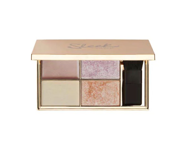 Spot silly girl UK buy Sleek four-color limited high-disc paste powder high-gloss repair volume